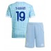 Maillot de foot Juventus Khephren Thuram #19 Extérieur vêtements enfant 2025-26 Manches Courtes (+ pantalon court)